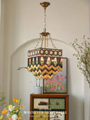 GobekUsa French Brass Crystal Ceiling Chandelier | Classic European Hanging Lamps