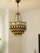 GobekUsa French Brass Crystal Ceiling Chandelier | Classic European Hanging Lamps