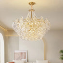 GobekUsa French Chandelier Pearl Glass Rose 2024 Master Bedroom Lighting
