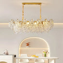 GobekUsa French Chandelier Pearl Glass Rose 2024 Master Bedroom Lighting