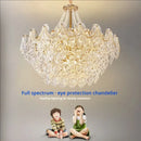 GobekUsa French Chandelier Pearl Glass Rose 2024 Master Bedroom Lighting