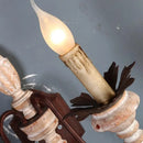 GobekUsa French Country Rustic Wall Sconces Light Antique Retro Wall Lamps