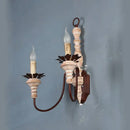 GobekUsa French Country Rustic Wall Sconces Light Antique Retro Wall Lamps
