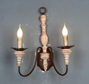 GobekUsa French Country Rustic Wall Sconces Light Antique Retro Wall Lamps