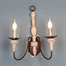 GobekUsa French Country Rustic Wall Sconces Light Antique Retro Wall Lamps
