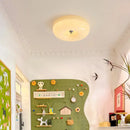 GobekUsa French Cream Ceiling Lamp for Bedroom Children's Room Balcony, Simple Creative Decorative Lighting