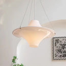 GobekUsa French Cream Modern Chandelier for Restaurant Bedroom Hotel Villa