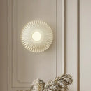 GobekUsa French Cream Wind Wall Lamp - Pastoral Style Bedroom Sconce
