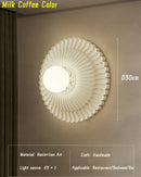 GobekUsa French Cream Wind Wall Lamp - Pastoral Style Bedroom Sconce
