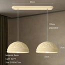 GobekUsa French Cream Style LED Chandelier for Restaurant Bar and Kitchen