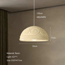 GobekUsa French Cream Style LED Chandelier for Restaurant Bar and Kitchen
