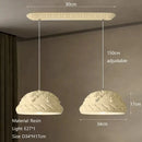 GobekUsa French Cream Style LED Chandelier for Restaurant Bar and Kitchen