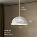GobekUsa French Cream Style LED Chandelier for Restaurant Bar and Kitchen