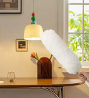 GobekUsa French Cream Style Chandelier for Bedroom and Bar Tables
