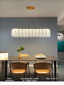 GobekUsa French Cream Wind Crystal Chandelier 2024 - Modern & Romantic Lighting for Living, Bedroom, Dining