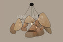 GobekUsa French Design Rattan Chandelier for Home Lighting
