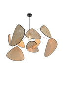 GobekUsa French Design Rattan Chandelier for Home Lighting