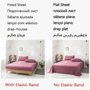 GobekUsa French Embroidered Cotton Bedding Set Queen Duvet Cover Luxury 100s, High-End Quality