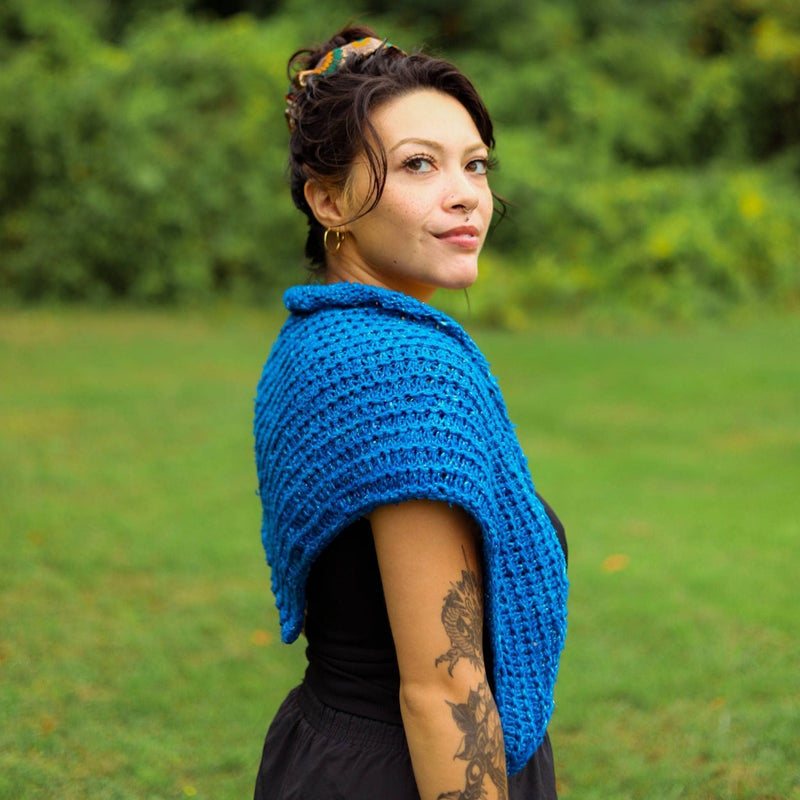 French Hen Shawl Knitting Pattern