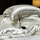 GobekUsa French Hollow Luxury Bedding Set with Lyocell Cotton Duvet Cover, Sheet & Pillowcases