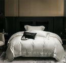 GobekUsa French Lace Edge Bedding Set, 1000TC Egyptian Cotton, Queen King, Duvet, Sheet, Pillowcases