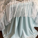 GobekUsa French Lace Ruffles Princess Bedding Set - Velvety Warm Quilt Cover, Bed Skirt, Bedspread, Pillowcases
