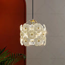 GobekUsa French Light Luxury Bedroom Chandelier Cream Style Romantic Garden Decor