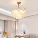 GobekUsa French Luxury Cream Crystal Living Room Light Modern Simple Net Red