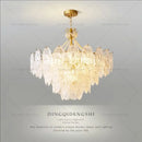 GobekUsa Cream Crystal Chandelier: French Light Luxury for Living Room, Bedroom, Dining Room