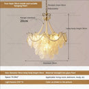 GobekUsa Cream Crystal Chandelier: French Light Luxury for Living Room, Bedroom, Dining Room