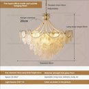 GobekUsa Cream Crystal Chandelier: French Light Luxury for Living Room, Bedroom, Dining Room