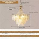 GobekUsa Cream Crystal Chandelier: French Light Luxury for Living Room, Bedroom, Dining Room