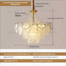 GobekUsa Cream Crystal Chandelier: French Light Luxury for Living Room, Bedroom, Dining Room