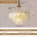 GobekUsa Cream Crystal Chandelier: French Light Luxury for Living Room, Bedroom, Dining Room
