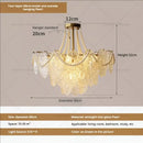 GobekUsa Cream Crystal Chandelier: French Light Luxury for Living Room, Bedroom, Dining Room