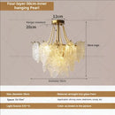 GobekUsa Cream Crystal Chandelier: French Light Luxury for Living Room, Bedroom, Dining Room