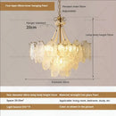 GobekUsa Cream Crystal Chandelier: French Light Luxury for Living Room, Bedroom, Dining Room