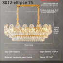 GobekUsa Crystal Rose Chandelier for Living Room Dining Bedroom 2024 French Light Luxury
