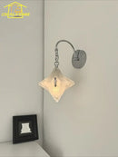 GobekUsa French Medieval Bauhaus LED Glass Wall Lamp for Living Room & Bedroom