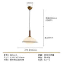 GobekUsa French Medieval Saucer Pendant Lights LED E27 Acrylic Designer Hanging Lamp