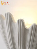 GobekUsa French Medieval Shell Gypsum Wall Lamp LED G9 Designer Retro for Living Room & Bedroom