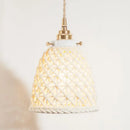GobekUsa French Minimalism Ceramic LED Pendant Light for Home Decor