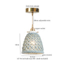 GobekUsa French Minimalism Ceramic LED Pendant Light for Home Decor