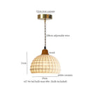 GobekUsa French Minimalism Ceramic LED Pendant Light for Home Decor
