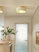 GobekUsa French Minimalist Cream Ceiling Light for Elegant Living Spaces