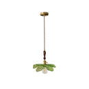 GobekUsa Copper Wood Glass LED Pendant Lamp - French Minimalist Design for Home Decor