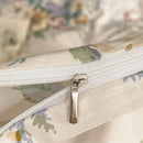 GobekUsa French Pastoral Princess Lace Bedding Set with Ruffles, 100% Cotton, Queen King