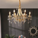 GobekUsa French Pearl Chandelier, Elegant Retro Design for Luxurious Living Spaces