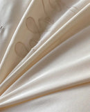 GobekUsa French Princess 1000TC Cotton Bedding Set with Flowers Embroidery and Ruffles