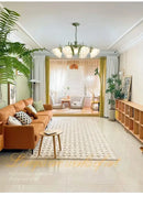 GobekUsa French Retro LED Flower Chandelier for Bedroom, Restaurant, Living Room